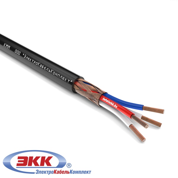 Кабель микрофонный КММ 4х0,35