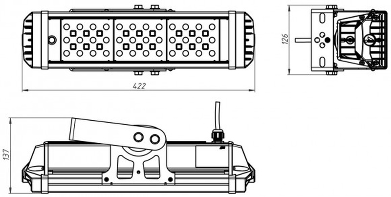 светодиодный светильник INDUSTRY.3-085-136