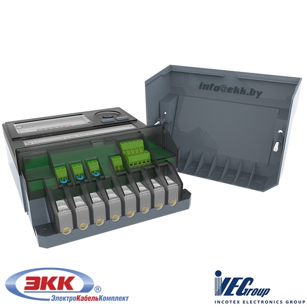 Трехфазный электросчетчик Меркурий 230 АМ-01 снизу