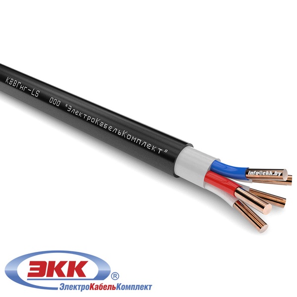 Контрольный кабель КВВГнг-LS 5х2,5