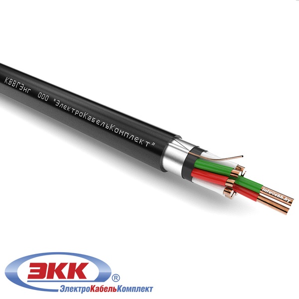 Контрольный кабель КВВГЭнг 10х2,5