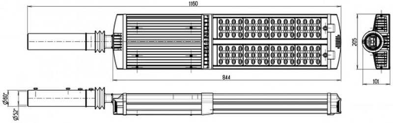 светодиодный светильник MAG4-215-248