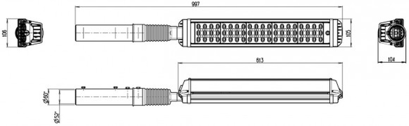 светодиодный светильник MAG3-135-160