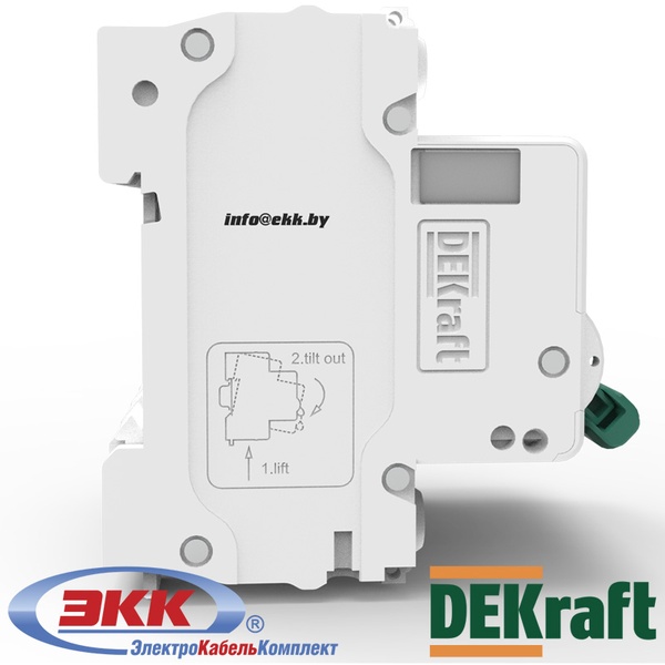 Автоматический выключатель DEKraft ВА-101 C 1P 16A 11054DEK