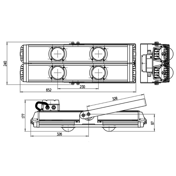 Взрывозащищенный светильник LL-DS-220