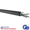 U/UTP Сat 5e PE 4x2 AWG24 Standard Outdoor трос 1.2кН