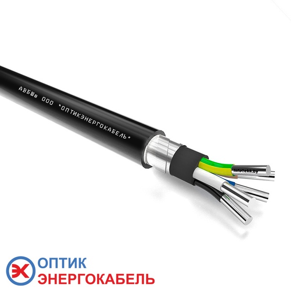 Кабель бронированный АВБШВ 5х35