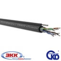 U/UTP Сat 5e PE 4x2 AWG24 Standard Outdoor трос 1.2кН