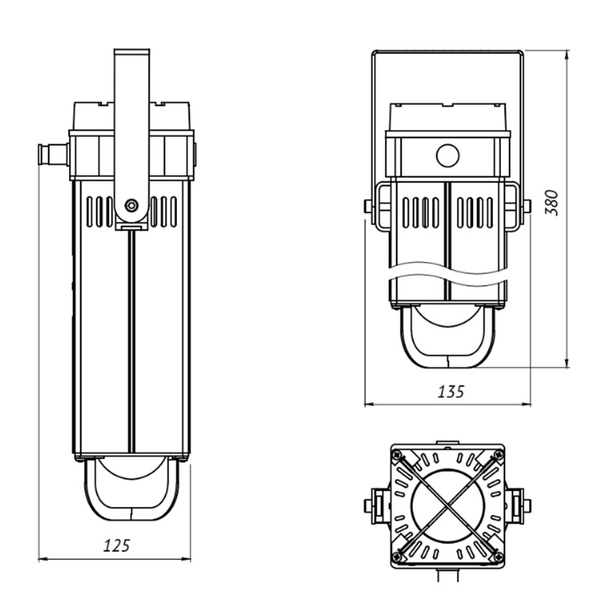 Взрывозащищенный светильник LL-DS-040 (1104)