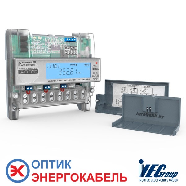 Электросчетчик трехфазный Меркурий 236 ART-02 PQRS разобранный