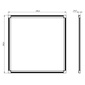 светодиодный светильник SLIMPANEL.1-P600x600-25 (DS-DVO-028-1-P600x600)