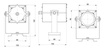 Светодиодный прожектор DS-LFL-025-1x12