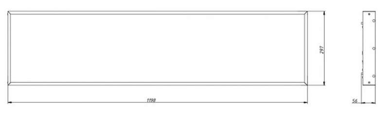 светодиодный светильник LL-DVO-041-M1200x300