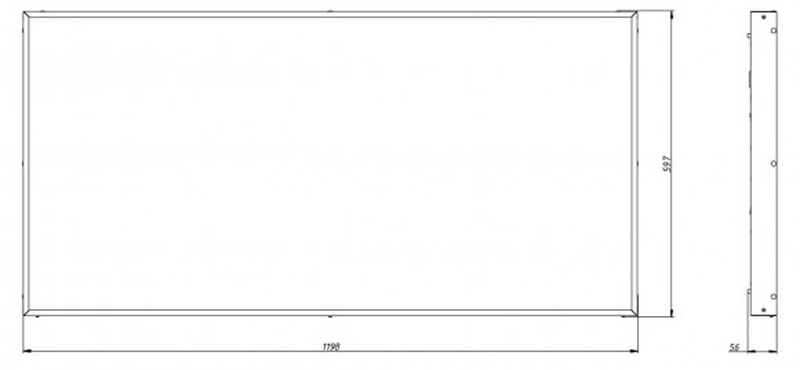 светодиодный светильник LL-DVO-082-M1200x600