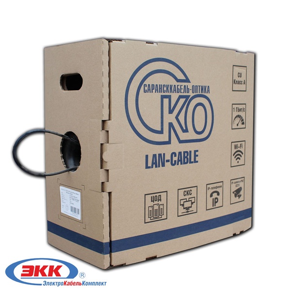 LAN-кабель F/UTP Cat 5e PE 4x2 AWG24 Premium Outdoor