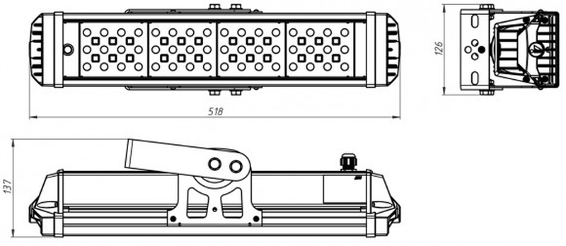 светодиодный светильник INDUSTRY.3-105-148