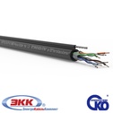 U/UTP Сat 5e PE 4x2 AWG24 Premium Outdoor трос 1.2кН