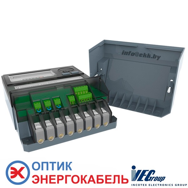 Электросчетчик трефазный Меркурий 230 АМ-02 снизу