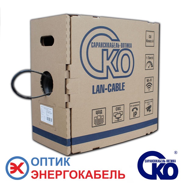 LAN-кабель F/UTP Cat 5e PE 4x2 AWG24 Premium Outdoor