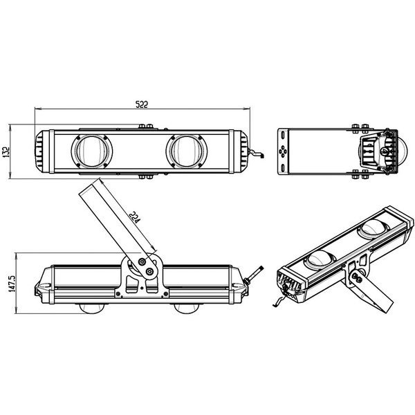 светодиодный светильник INDUSTRY.3-120-201