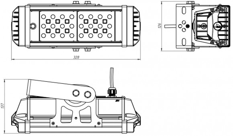 светодиодный светильник INDUSTRY.3-060-124