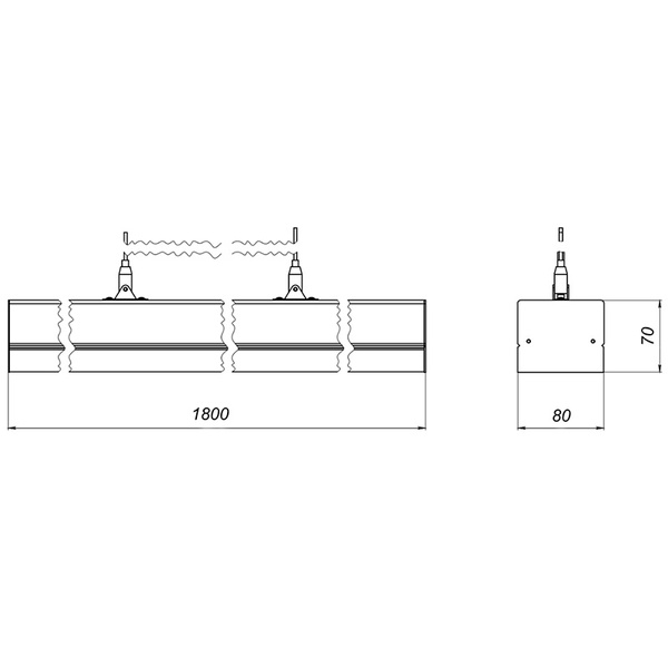 светодиодный светильник LineLux.P-060