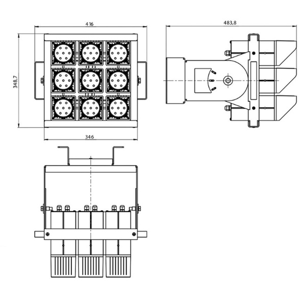 Светодиодный прожектор DS-LFL-500