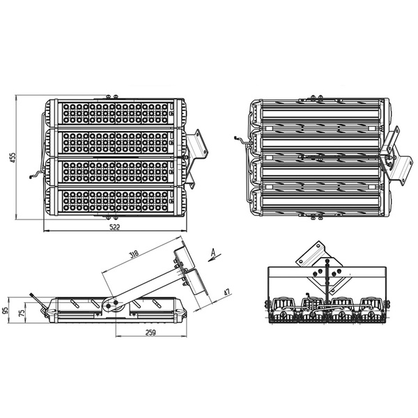 светодиодный светильник INDUSTRY.3-430-448