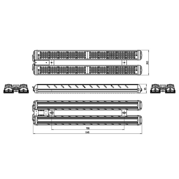 светодиодный светильник INDUSTRY.3-540-260/260