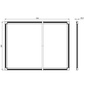 светодиодный светильник SLIMPANEL.2-P600x1200-50 (DS-DVO-056-2-Р600x1200)