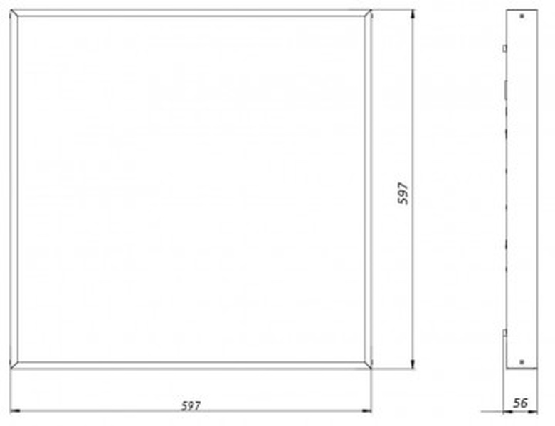 светодиодный светильник LL-DVO-033-M600x600