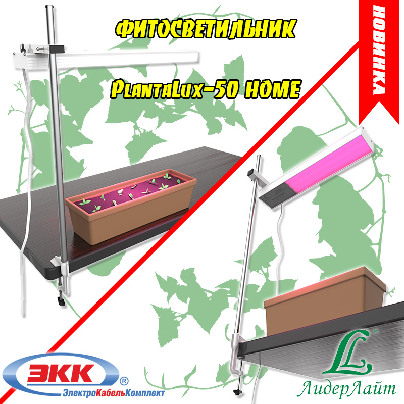 Фитосветильники PlantaLux-50-HOME