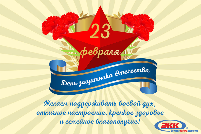 С днём защитника Отечества!