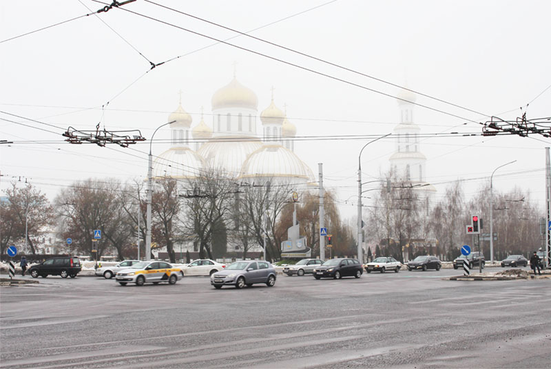 освещение ул.Московской в Бресте